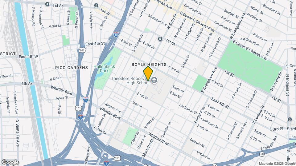 507 S Mathews St Mapa y Detalles de la Ubicación