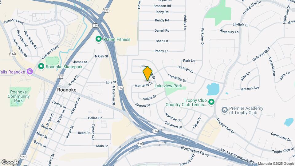 10 Monterey Dr Map and Location Details