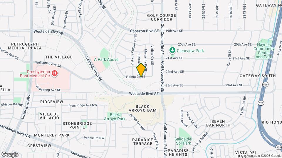 2432 Violeta Cir SE Map and Location Details