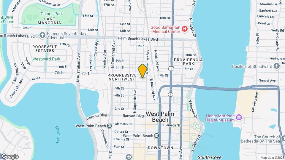 613 6th St Map and Location Details
