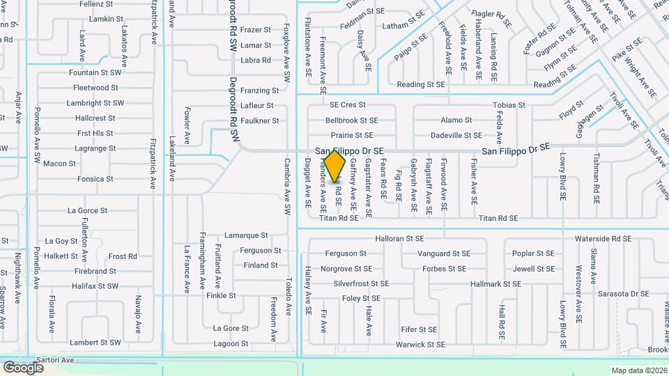 2990 Fiske Rd SE Map and Location Details