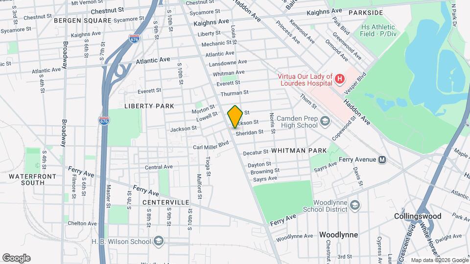 1177 Sheridan St Map and Location Details