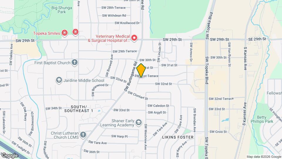 3130 SW Lane St Map and Location Details