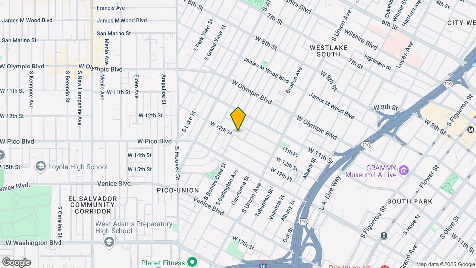 1819 W 12th St Mapa y Detalles de la Ubicación