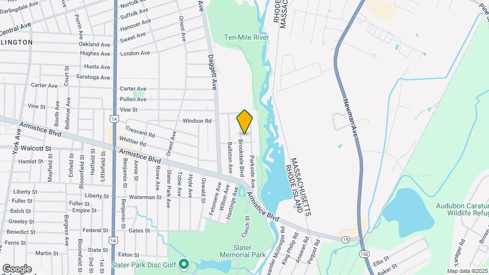 121 Brookdale Blvd Map and Location Details