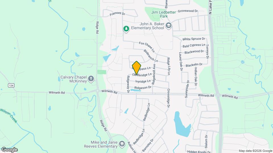 5609 Centeridge Ln Map and Location Details