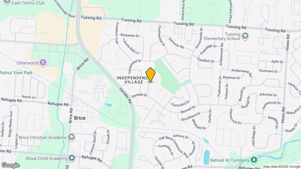 3068 Deepwood Dr Map and Location Details
