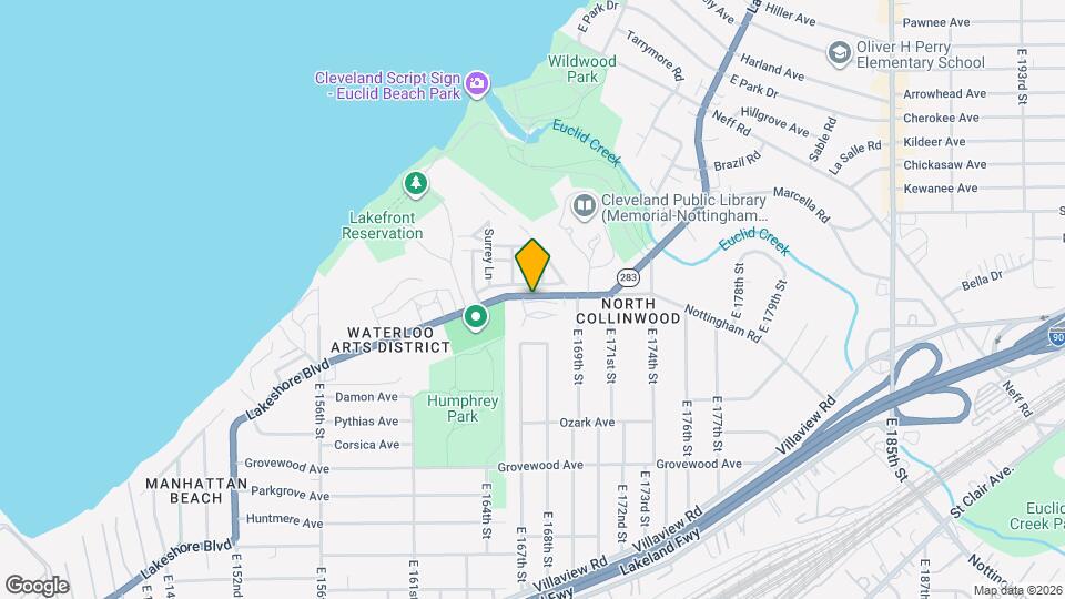 Beachcrest Apartments Map and Location Details