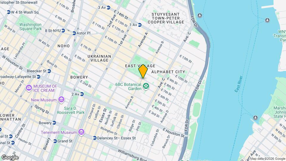 184 E Seventh St Map and Location Details