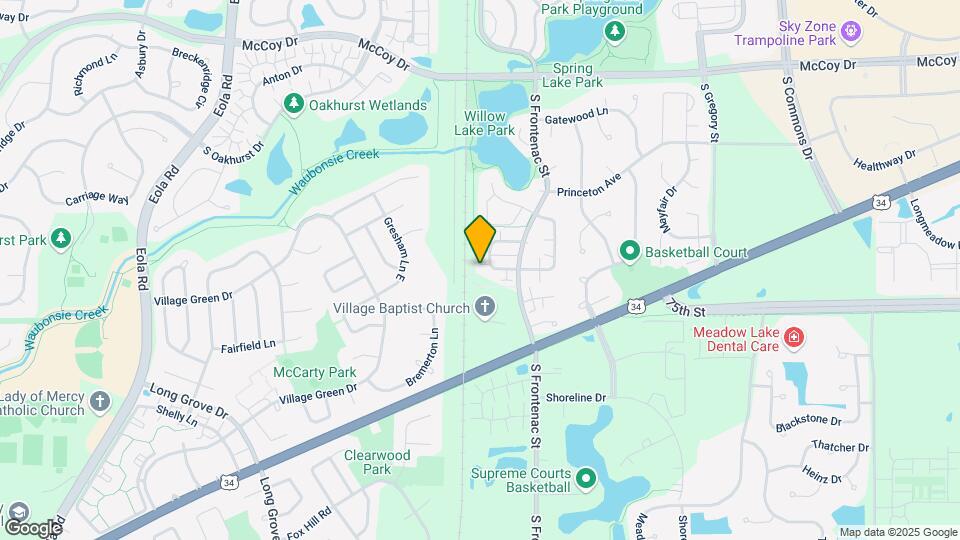 430 Echo Ln Map and Location Details