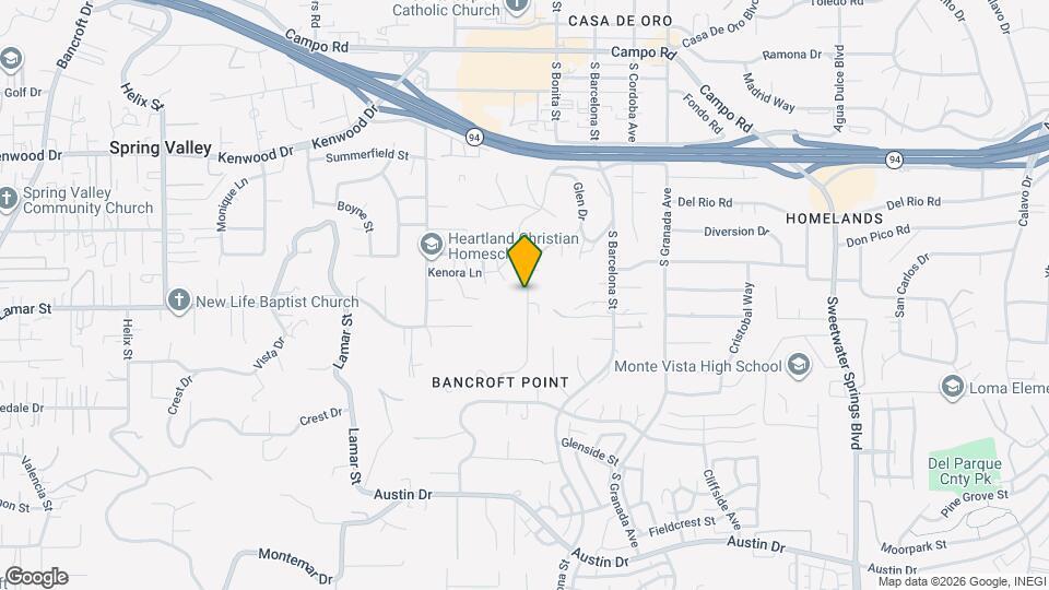 3146 S Bonita St Map and Location Details