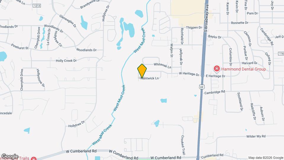 710 Huntwick Ln Map and Location Details