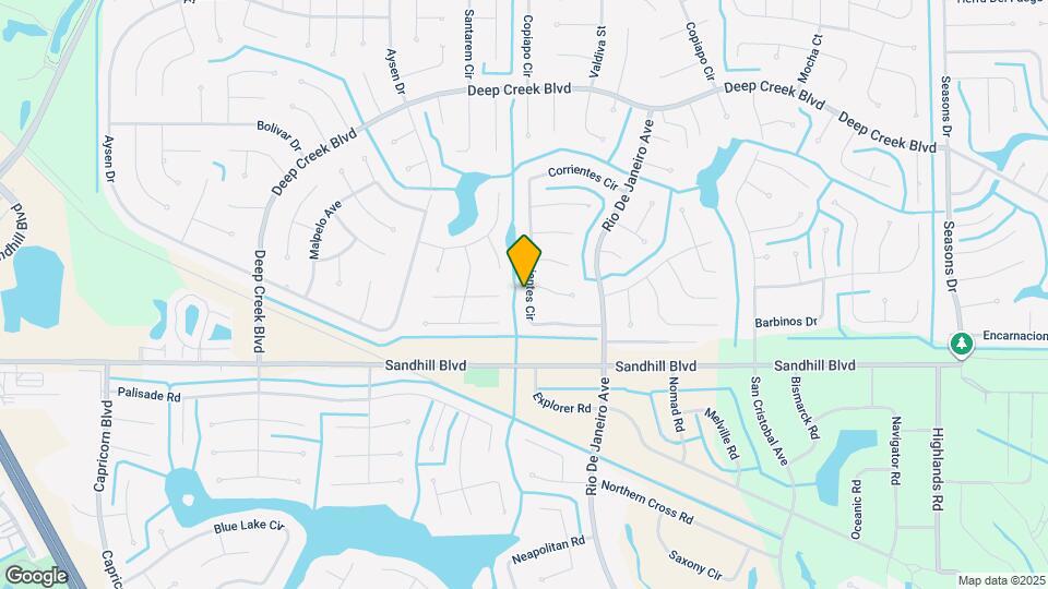 555 Corrientes Cir Map and Location Details