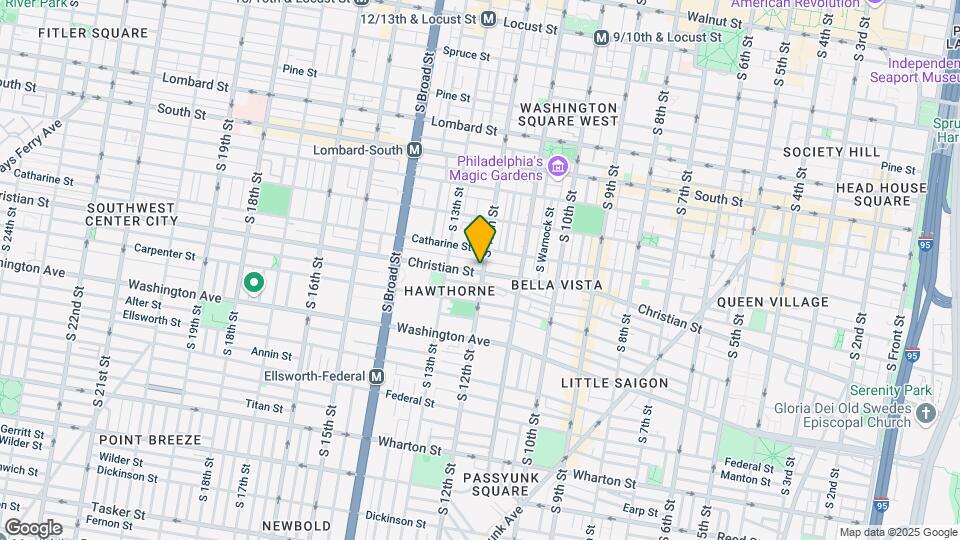 824 S 12th St Map and Location Details