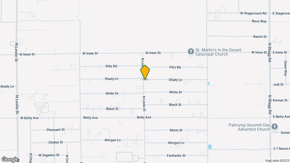 981 W Shady Ln Map and Location Details