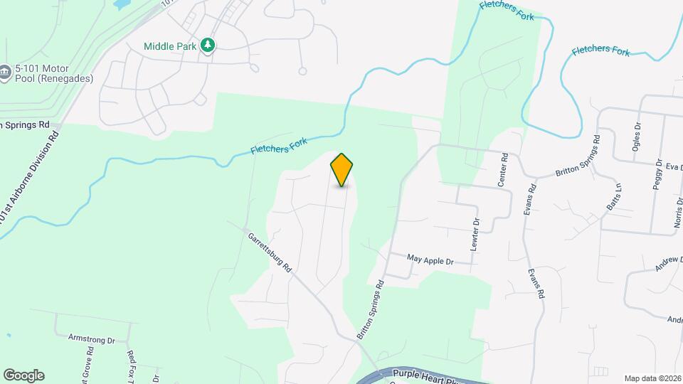 1216 Meachem Dr Map and Location Details