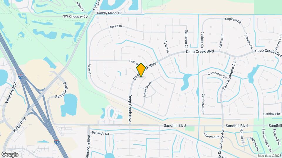 307 Mendoza St Map and Location Details