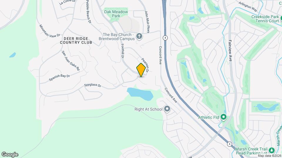 850 Monterey Ct Map and Location Details