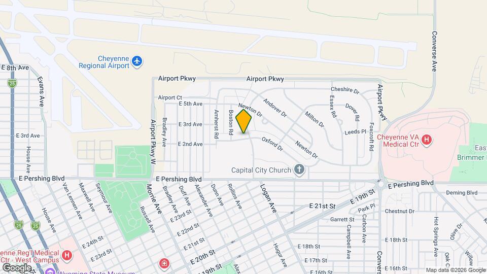 1622 Oxford Dr Map and Location Details