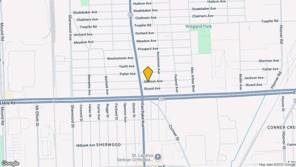8050 Jackson Ave Map and Location Details