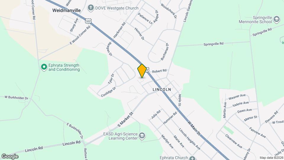 1523 Lincoln Heights Ave Map and Location Details