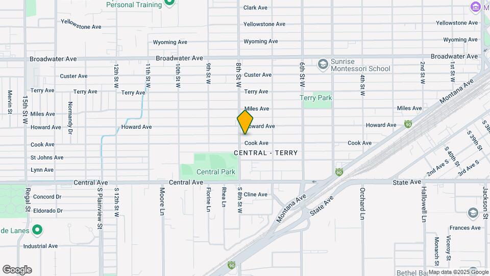 743 Cook Ave Map and Location Details