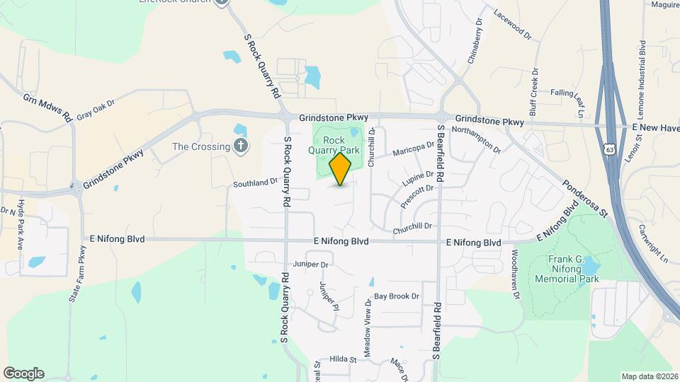 1912 Mirtle Grove Ct Map and Location Details