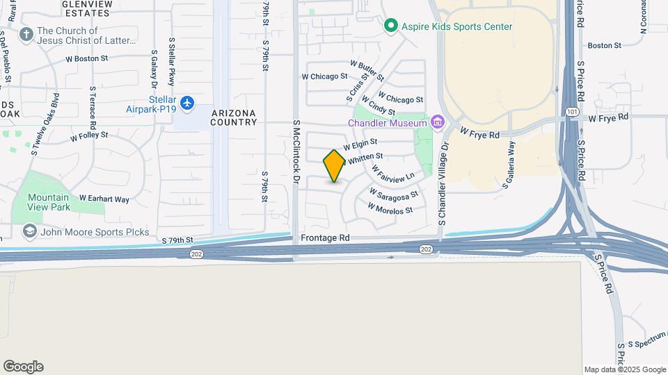 3922 W Morelos St Map and Location Details