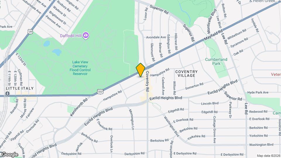 Colonial Map and Location Details