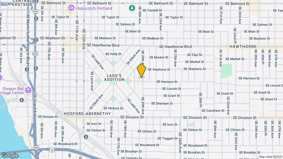 1945 SE Harrison St Map and Location Details