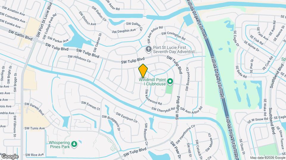 349 SW Cherryhill Rd Map and Location Details