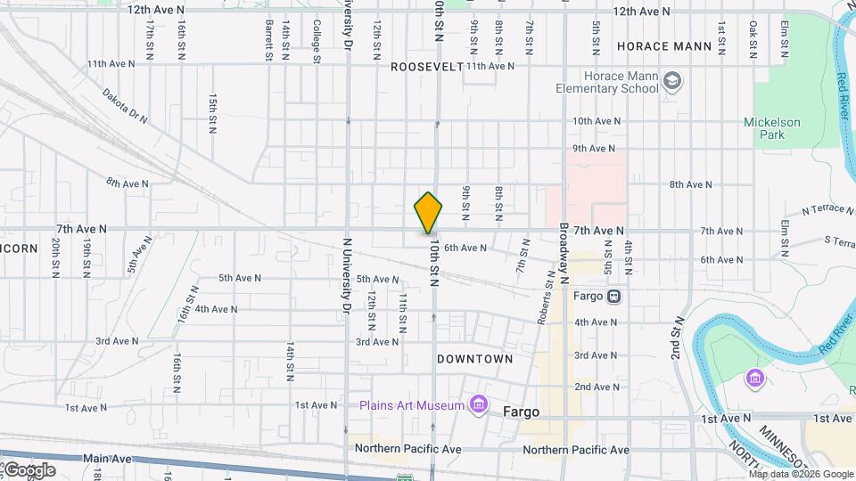 602 10th St N Map and Location Details