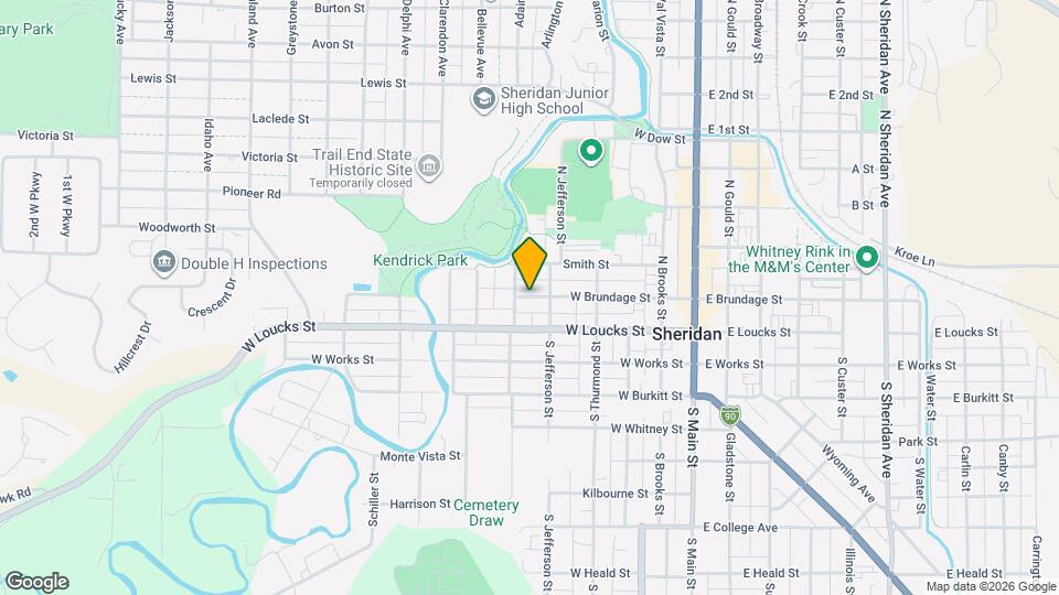 448 W Brundage St, Unit 448 Mapa y Detalles de la Ubicación