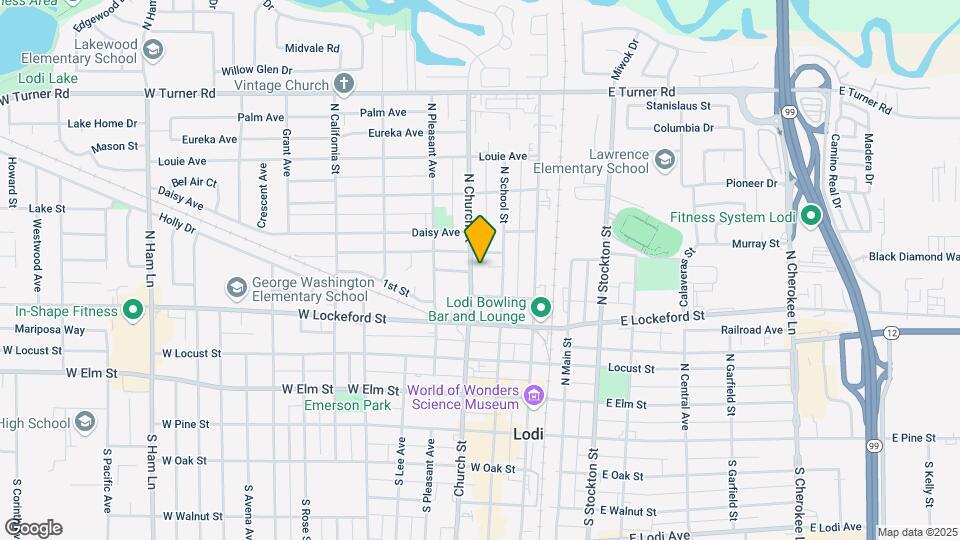 420 N Church St Mapa y Detalles de la Ubicación