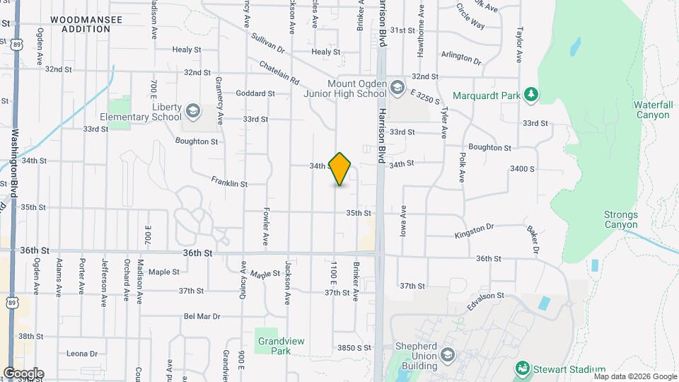 3450 S Van Buren Ave, Unit Unit 1 Map and Location Details