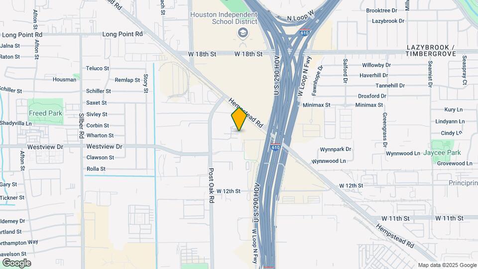 5867 E Post Oak Ln Map and Location Details
