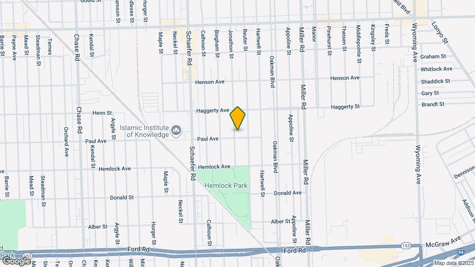 6408 Jonathon St Map and Location Details