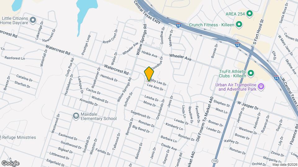 1801 Lea Ann Dr Map and Location Details