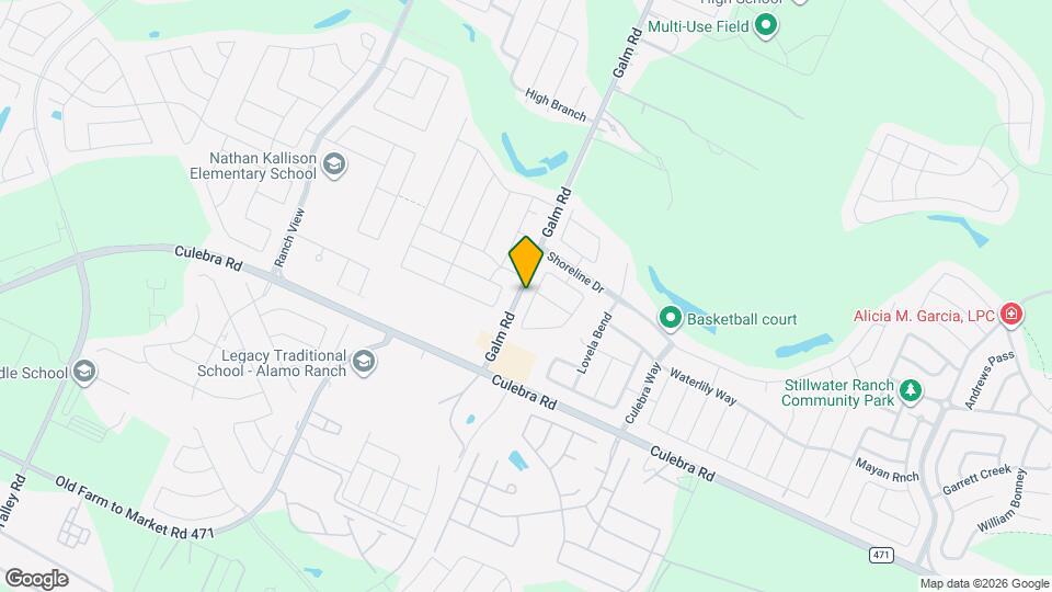 8233 Oak Harvest Dr Mapa y Detalles de la Ubicación