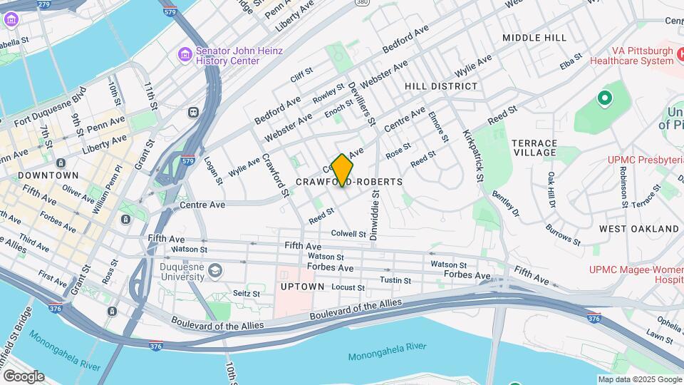 313-319 Roberts St Mapa y Detalles de la Ubicación