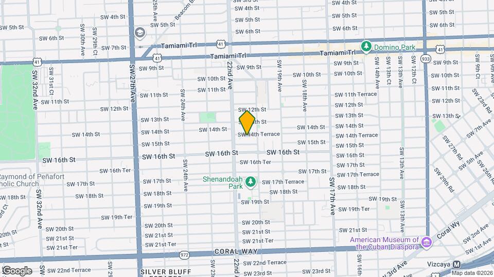 2152 SW 14th Ter, Unit 1 Mapa y Detalles de la Ubicación