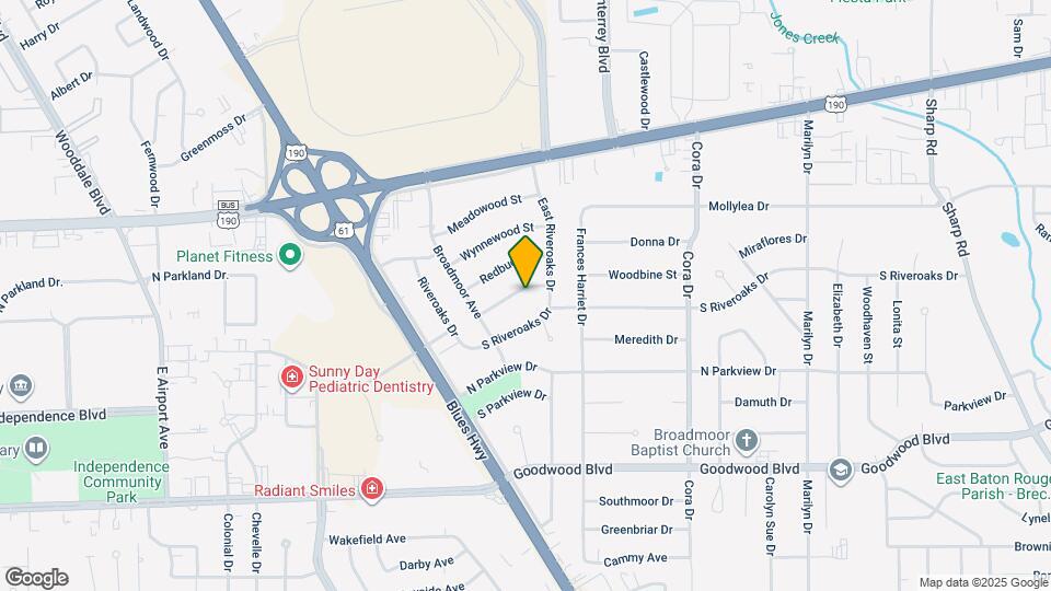 9152 Woodbine St Map and Location Details