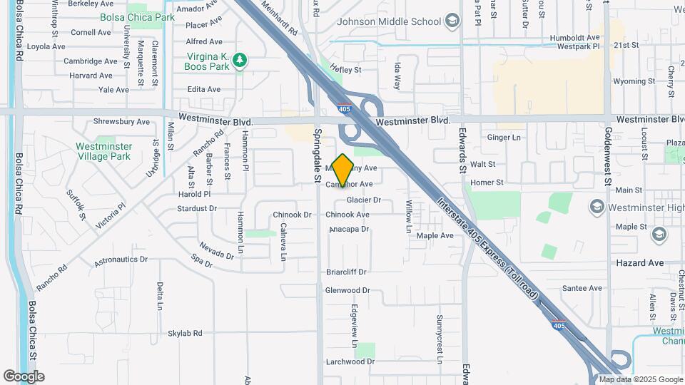 6084 Camphor Ave Map and Location Details