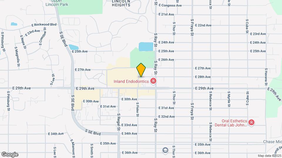 3115 E 29th Ave Mapa y Detalles de la Ubicación