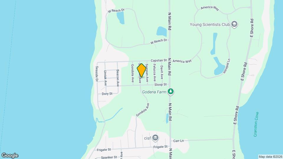 400 Schooner Ave Map and Location Details