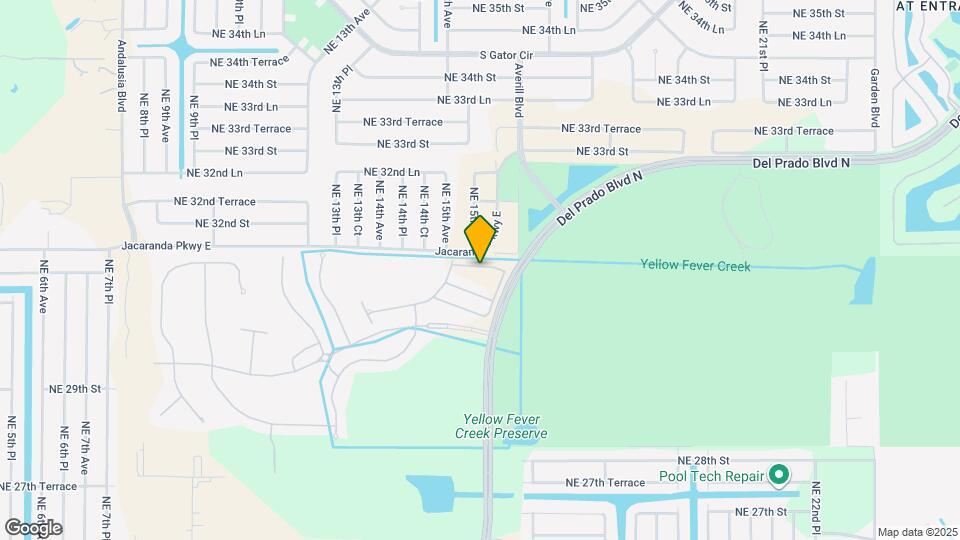 1663 Lake Jessup Cir Map and Location Details