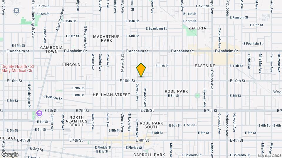 2219 E 10th St Mapa y Detalles de la Ubicación
