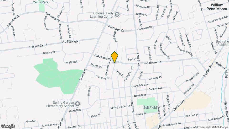 2767 West Blvd Mapa y Detalles de la Ubicación