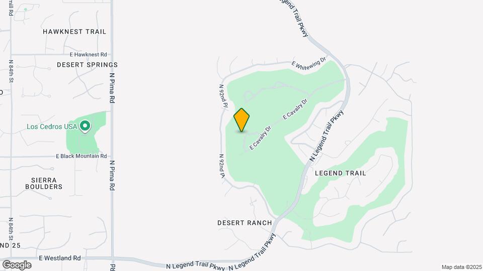 34748 N 93rd Pl Map and Location Details