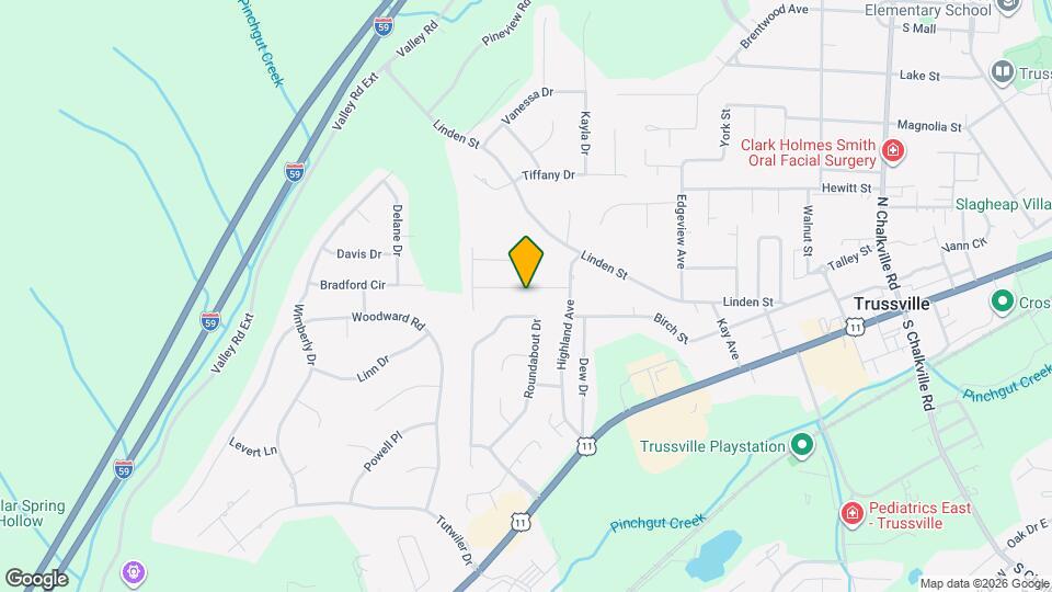 611 Ashwood Ln Map and Location Details